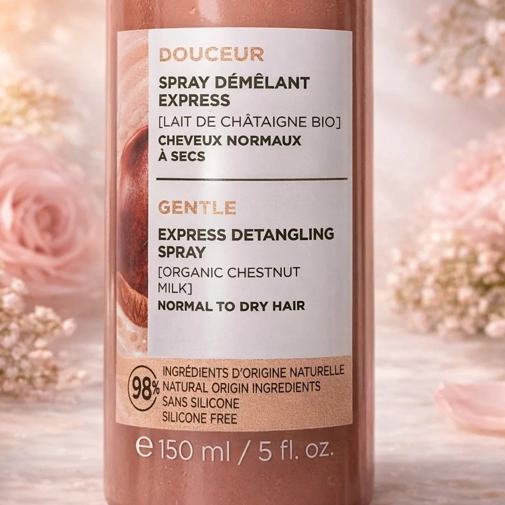 Yves Rocher Gentle Detangling Milky‎ Spray with Organic Chestnut Milk #0637